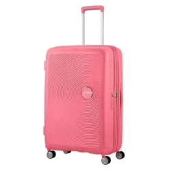 American Tourister Soundbox Spinner 77 Expandable Sun Kissed Coral -Goedkope Koffert Rein Winkel image 8897