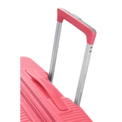 American Tourister Soundbox Spinner 77 Expandable Sun Kissed Coral -Goedkope Koffert Rein Winkel image 8902