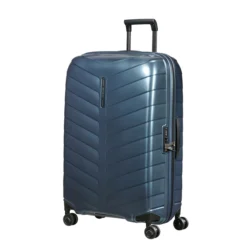 Samsonite Attrix Spinner 75 Steel Blue -Goedkope Koffert Rein Winkel image 9198