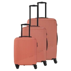 Travelite Bali 4 Wiel Trolley S Coral -Goedkope Koffert Rein Winkel image 9222