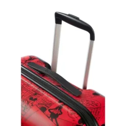 American Tourister Wavebreaker Disney Spinner 67 Mickey Comics Red -Goedkope Koffert Rein Winkel image 9428
