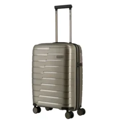 Travelite Air Base 4 Wiel Trolley S Champagne Metallic 10 Travelite Air Base 4 Wiel Trolley S Champagne Metallic -Goedkope Koffert Rein Winkel image 9455