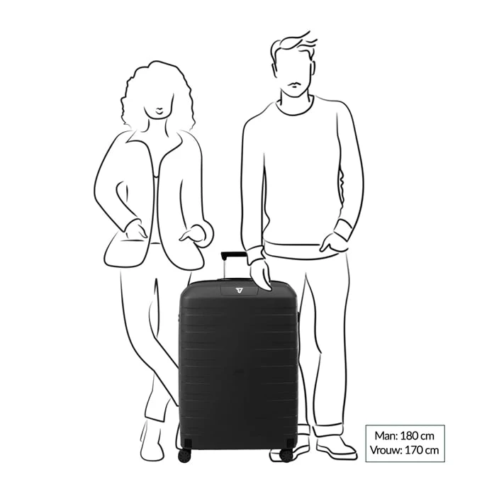 Roncato Box Sport 2.0 Trolley 78 Navy 2 Roncato Box Sport 2.0 Trolley 78 Navy - Afbeelding 2