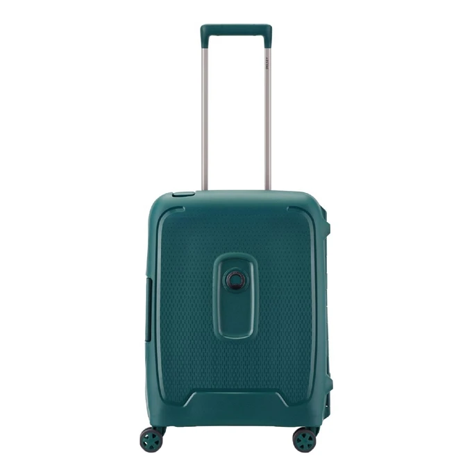 Delsey Moncey 4 Wheel Trolley 55/40 Slim Green 1 Delsey Moncey 4 Wheel Trolley 55/40 Slim Green