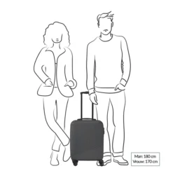 Travelite Bali 4 Wiel Trolley S Anthracite -Goedkope Koffert Rein Winkel image 9751