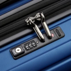 Delsey Shadow 5.0 Trolley 82 Expandable Blue -Goedkope Koffert Rein Winkel image 9794