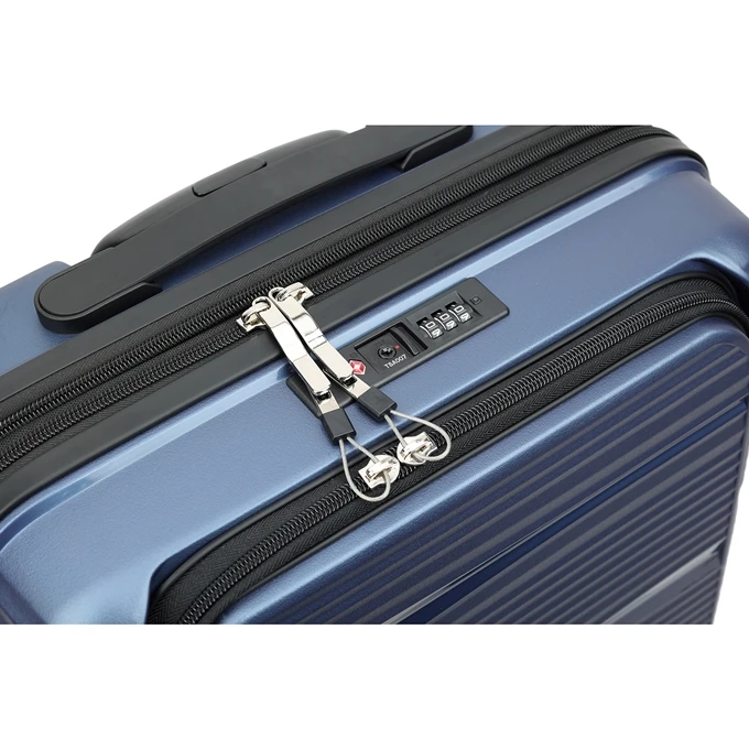 Decent B-Motion Cabin Business Trolley 55 Pearly Blue 7 Decent B-Motion Cabin Business Trolley 55 Pearly Blue - Afbeelding 7