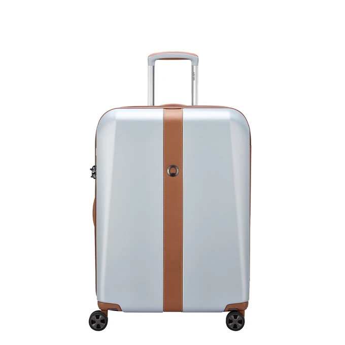 Delsey Promenade Hard 2.0 Expandable Trolley 66 Argent 1 Delsey Promenade Hard 2.0 Expandable Trolley 66 Argent