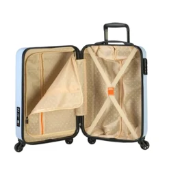 Princess Traveller PT-01 Large Trolley Poolhouse Blue 10 Princess Traveller PT-01 Large Trolley Poolhouse Blue -Goedkope Koffert Rein Winkel image 9987